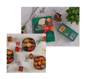 Spice kitchen blends & book